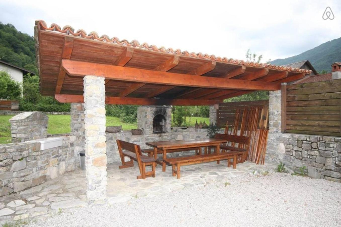House Maharac With 3 Apartments Till 18 Persons Kamno Exterior foto